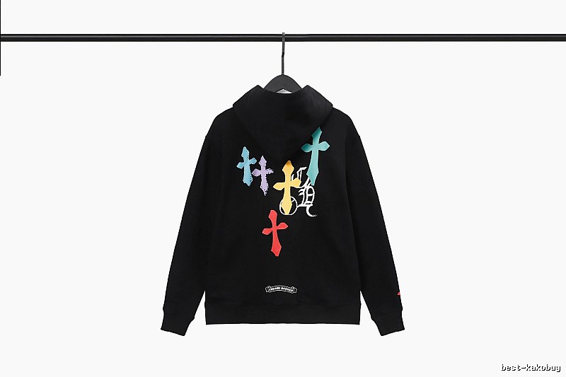 Chrome Hearts 2089-57 Black Cross Graphic Hoodie Bold Graphic