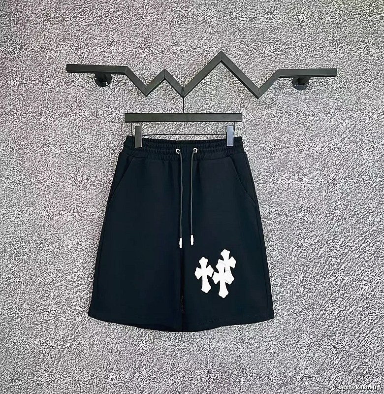 Chrome Hearts Cross Brand Black Shorts
