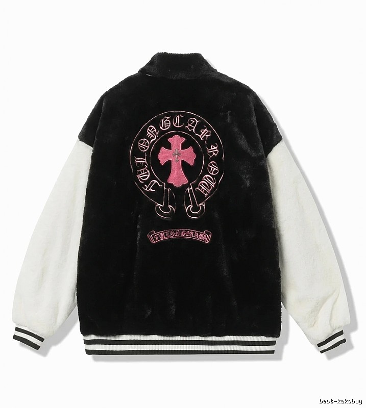 Chrome Hearts cross - color - blocking jacket