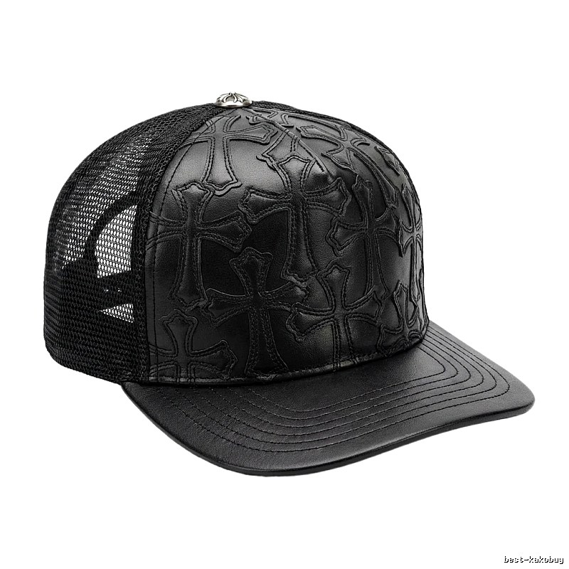 Chrome Hearts Cross Trendy Cool Black Hat