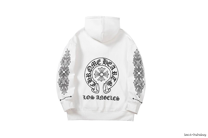 Chrome Hearts Daily Cross graphic hoodie Black Blue Cross for City Outfits