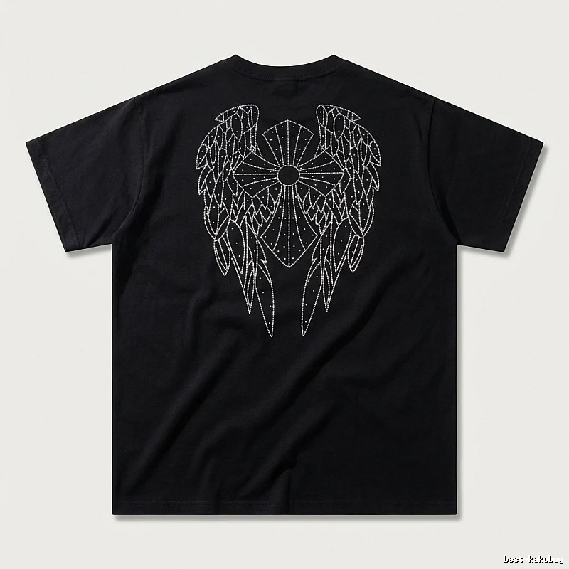 Chrome Hearts Wings Dark Style T-shirt