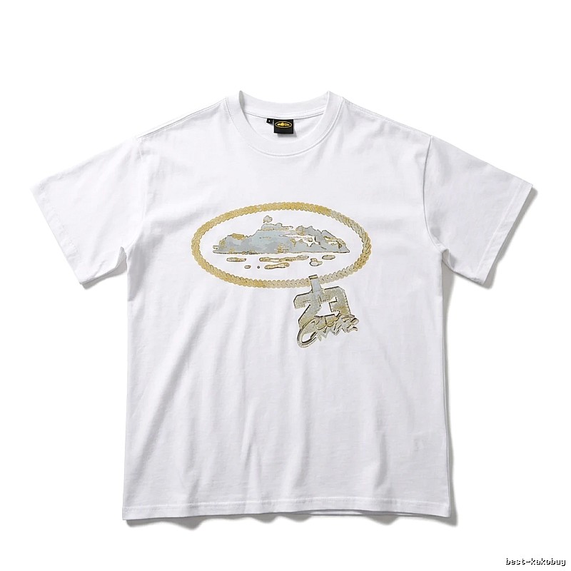 Corteiz Printed Trendy White T-shirt