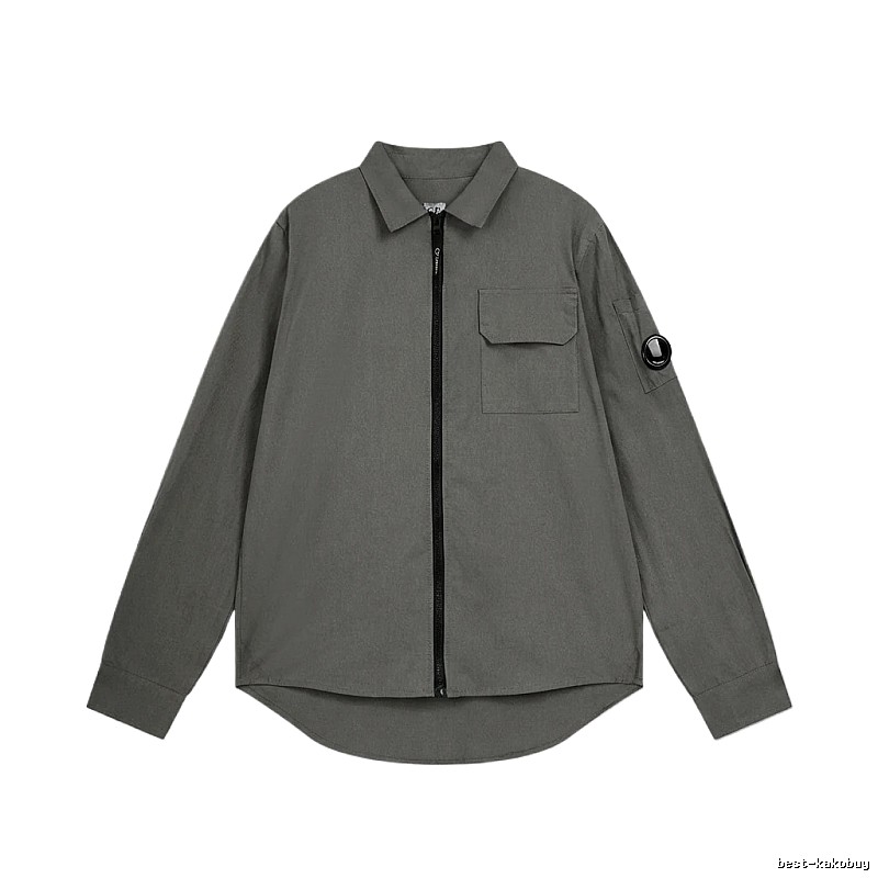 C.P. Grey Workwear Style Shirt