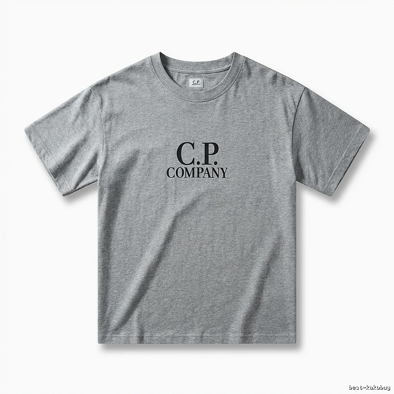 C.P. Simple Style Grey T-shirt