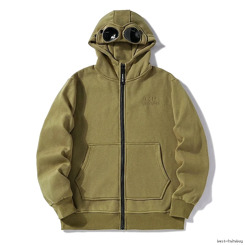 C.P. Workwear Style Olive Green Sweatshirt