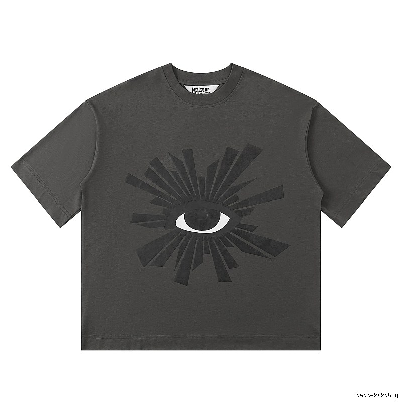 Dark-style gray short-sleeved shirt of House of Errors