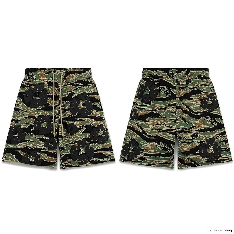 DENIM TEARS camouflage shorts