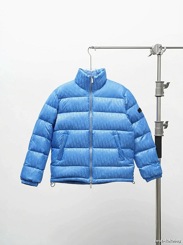 Dior down jacket fashion style blue