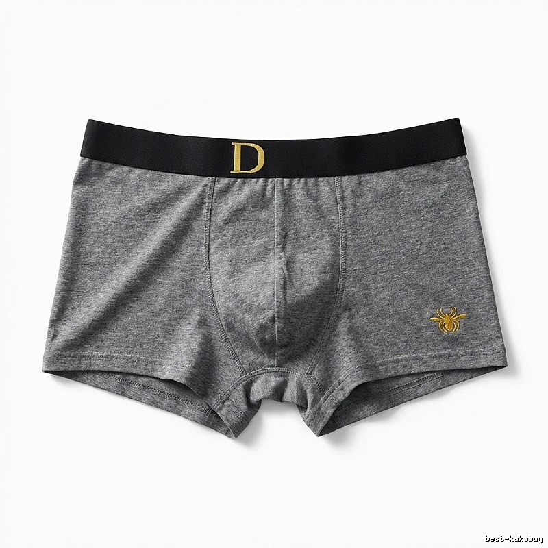 Dior minimalist style grey underwear