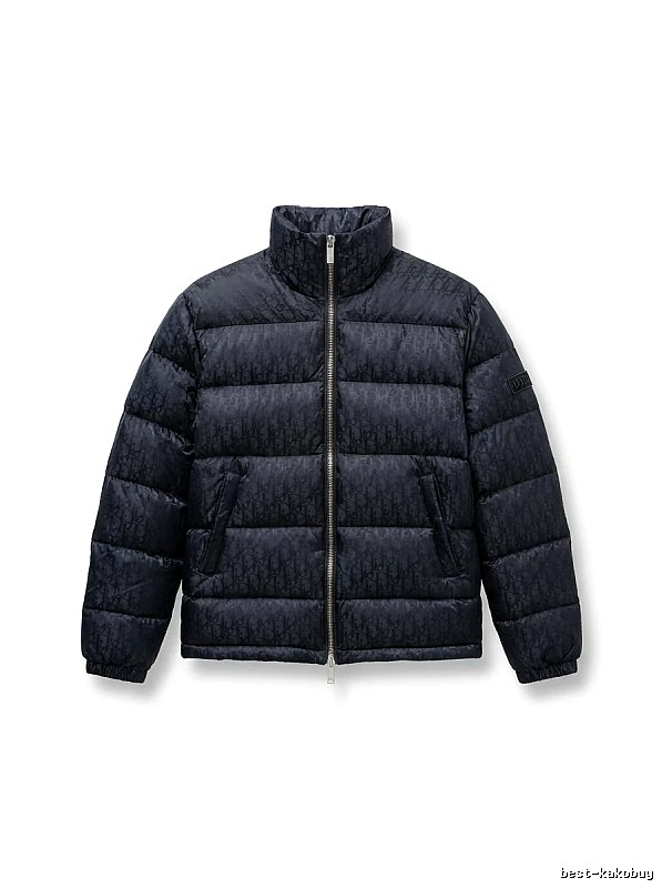 Dior's classic fashionable black down jacket