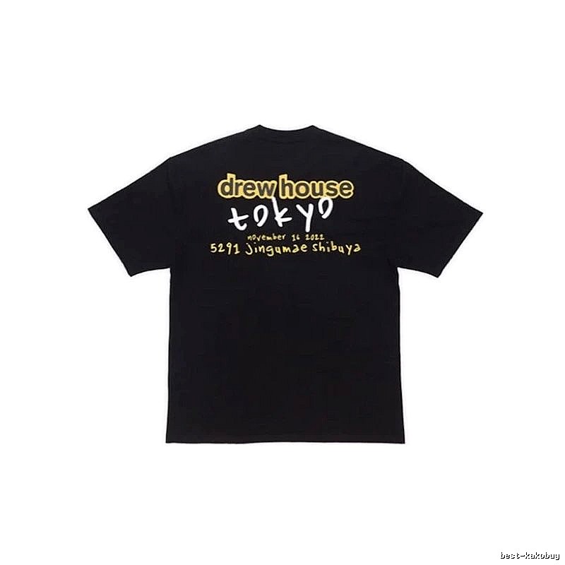 DrewHouse Tokyo Limited Street Style Black T-Shirt