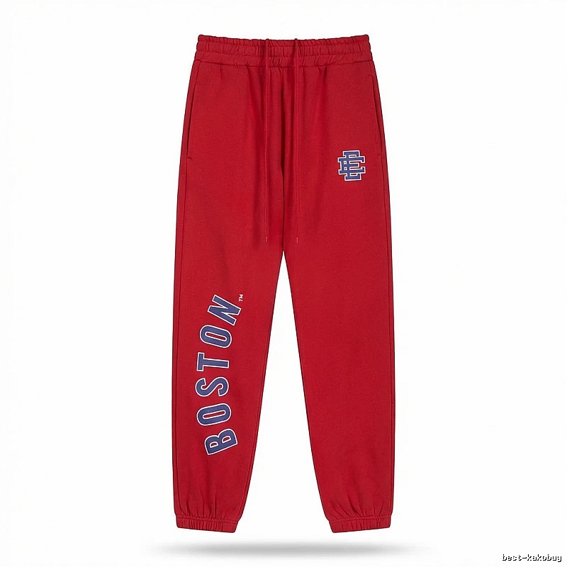 Eric Emanuel American Retro Red Sweatpants