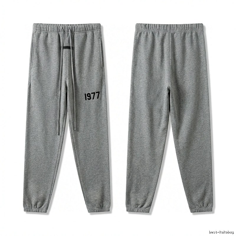 ESSENTIALS 1977 Casual Grey Sweatpants
