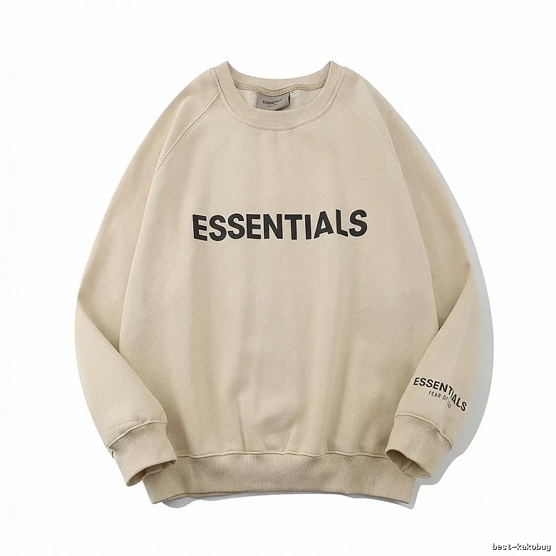 ESSENTIALS Basic Off-white Sweatshirt