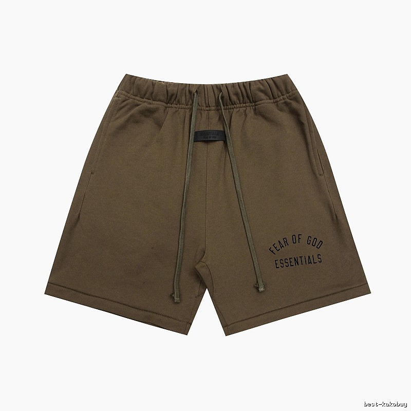 ESSENTIALS Casual Khaki Shorts