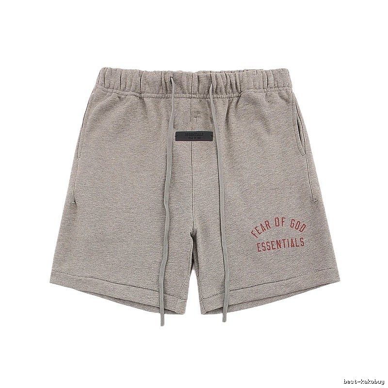 ESSENTIALS casual style grey shorts