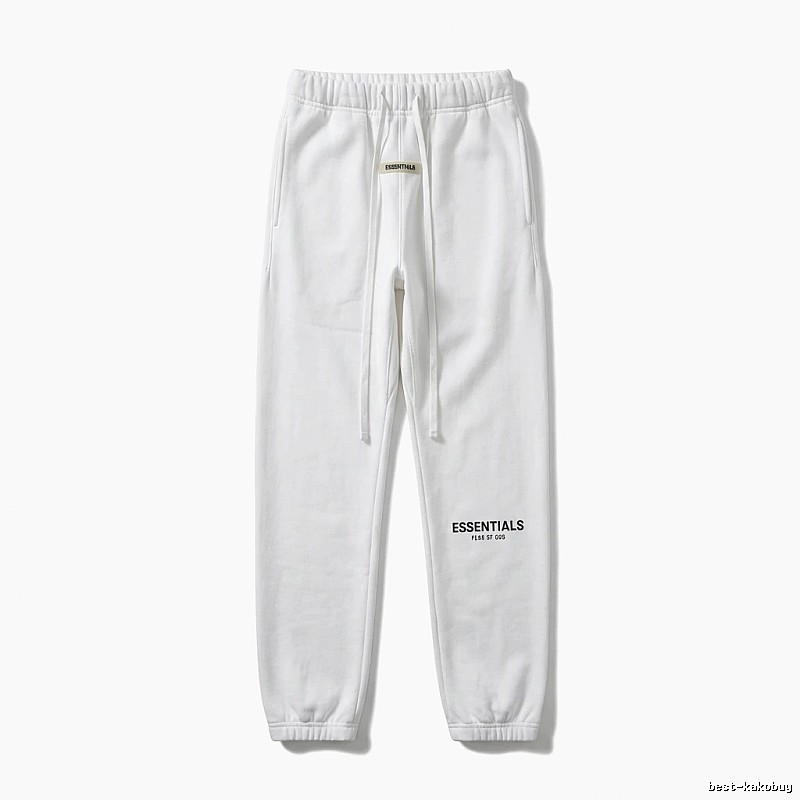 ESSENTIALS Simple Style White Sweatpants