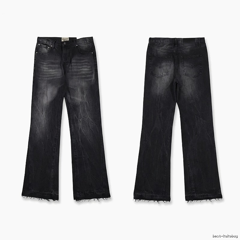 Gallery Dept. Distressed Black Jeans