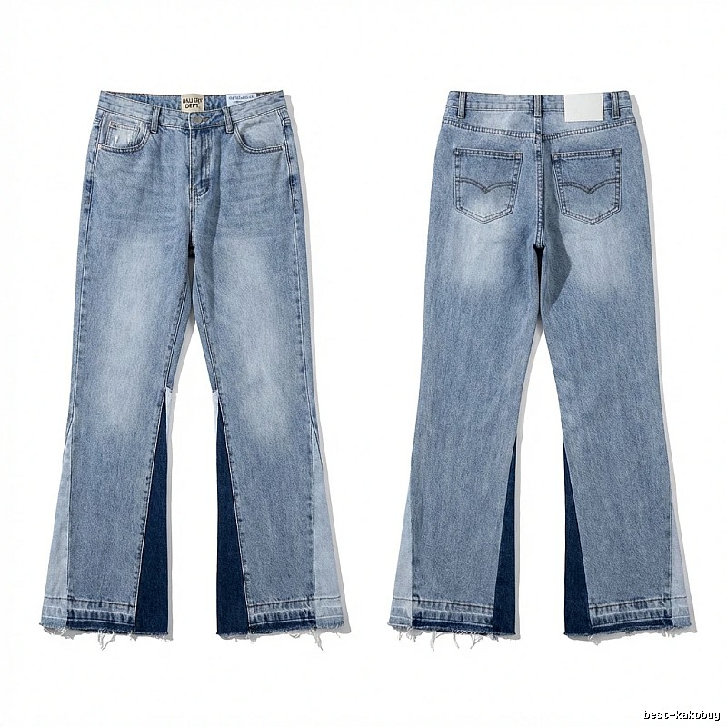 Gallery Dept. distressed light blue jeans