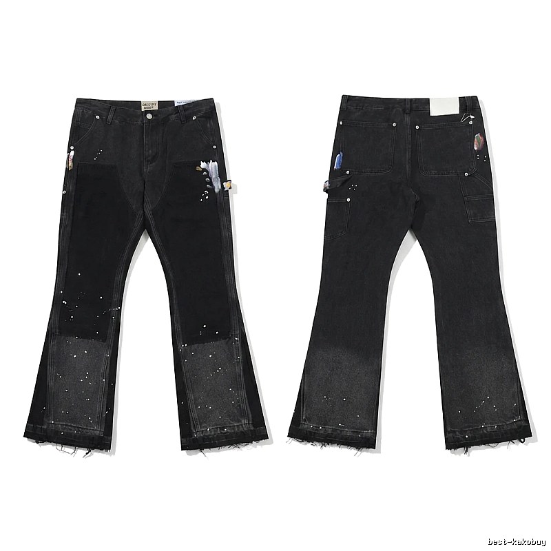Gallery Dept Graffiti Style Black Jeans