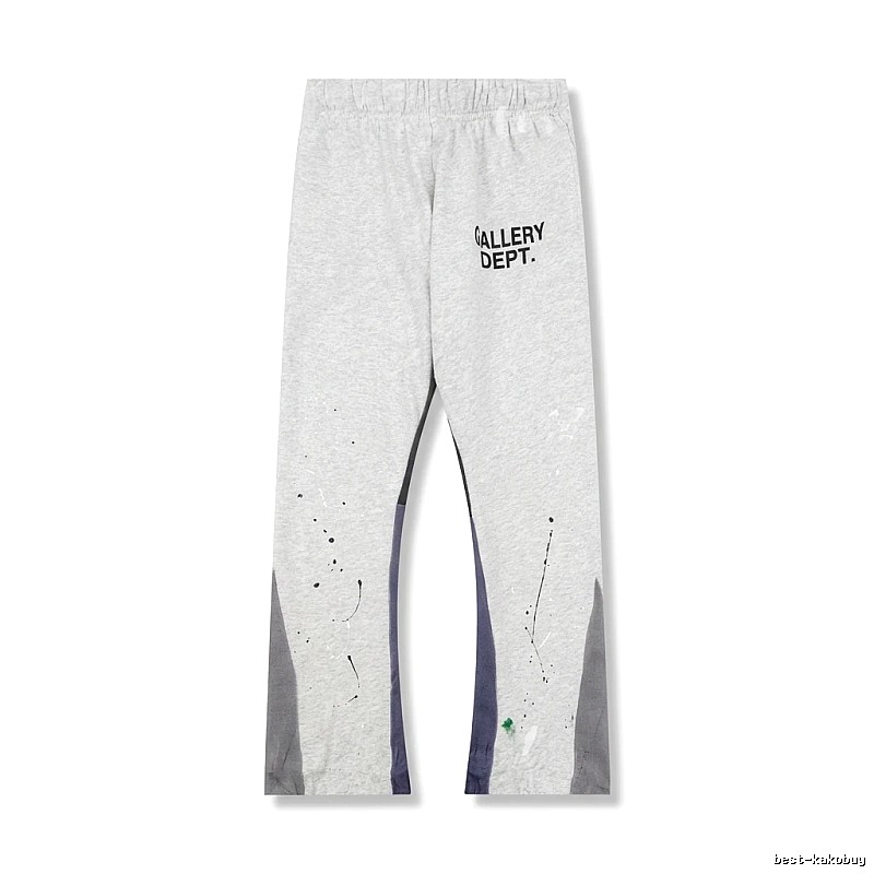 Gallery Dept Graffiti-style Grey Long Pants