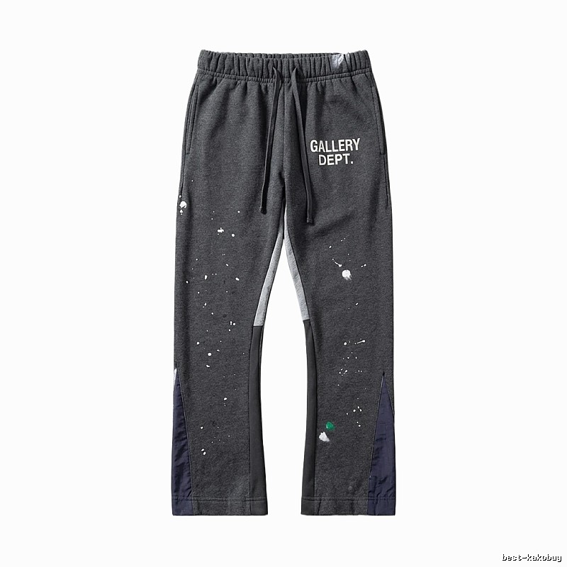 Gallery Dept Graffiti Style Grey-Purple Sweatpants