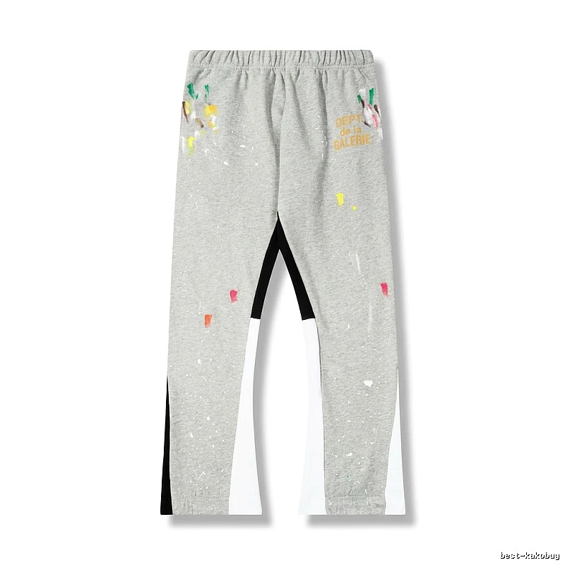 Gallery Dept Graffiti-style Grey Sweatpants