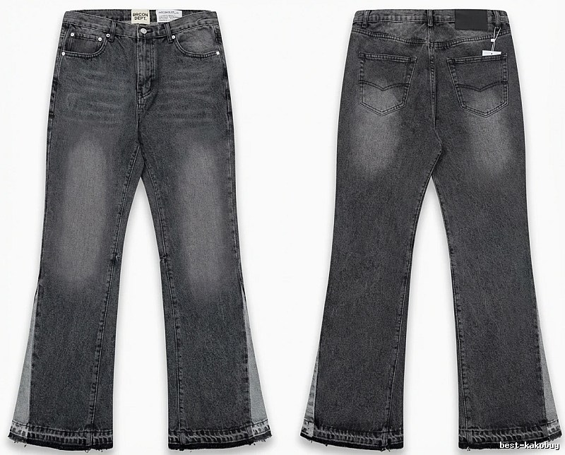 Gallery Dept. Ripped Retro Style Grey Pants