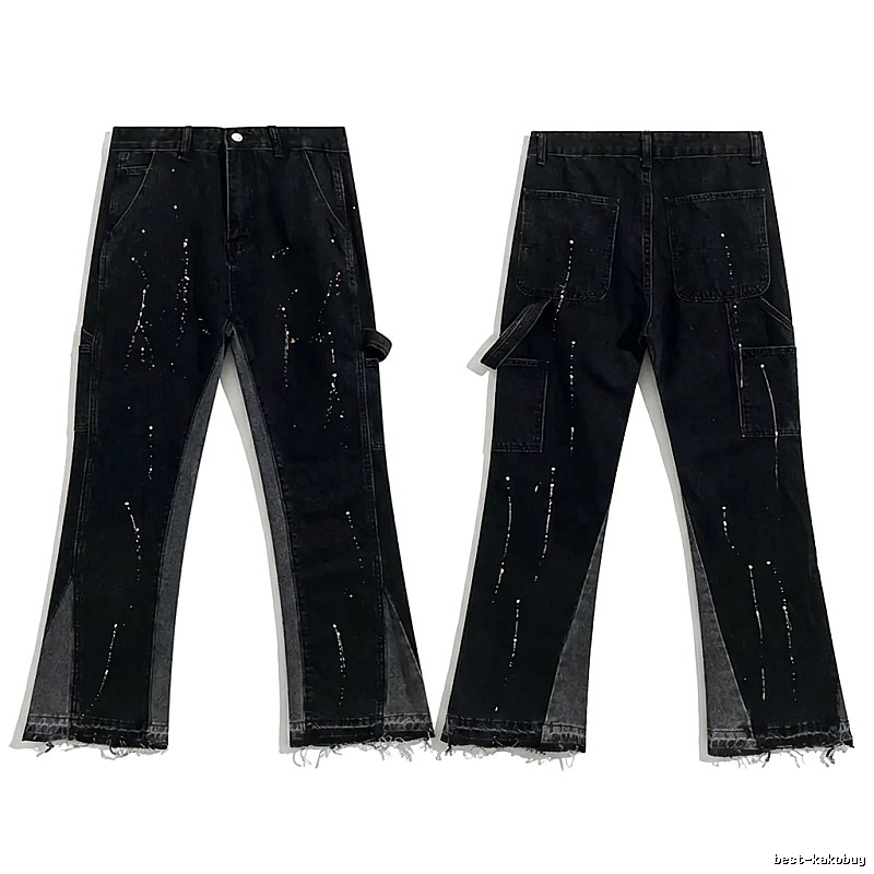 Gallery Dept Workwear Style Black Jeans