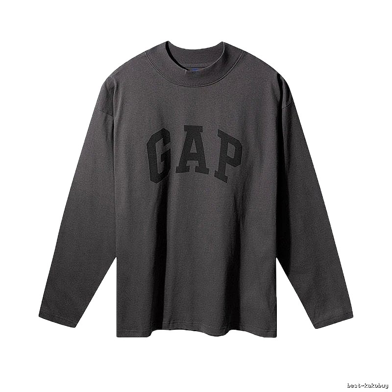 GAP Kanye Co-branded Dark Grey T-shirt