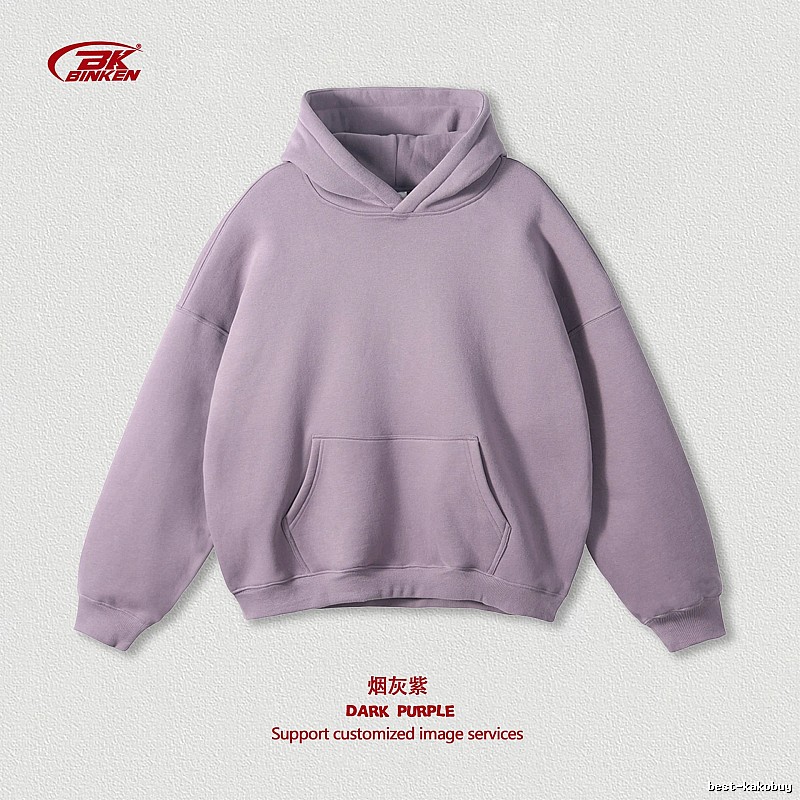 Gift Ready Pullover hoodie Navy Blank Kangaroo with Standout Detail