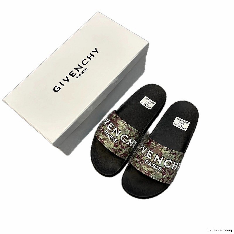 Givenchy Trendy Printed Camouflage Slides