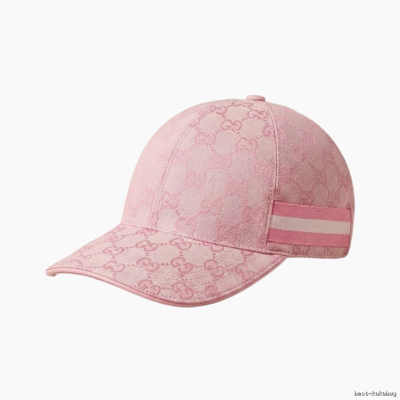 Gucci Double G Pink Baseball Cap
