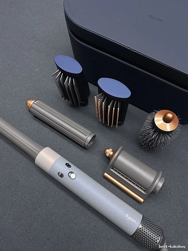 Hair Styler by Dyson with White Multi-attachment Styling Tool Set