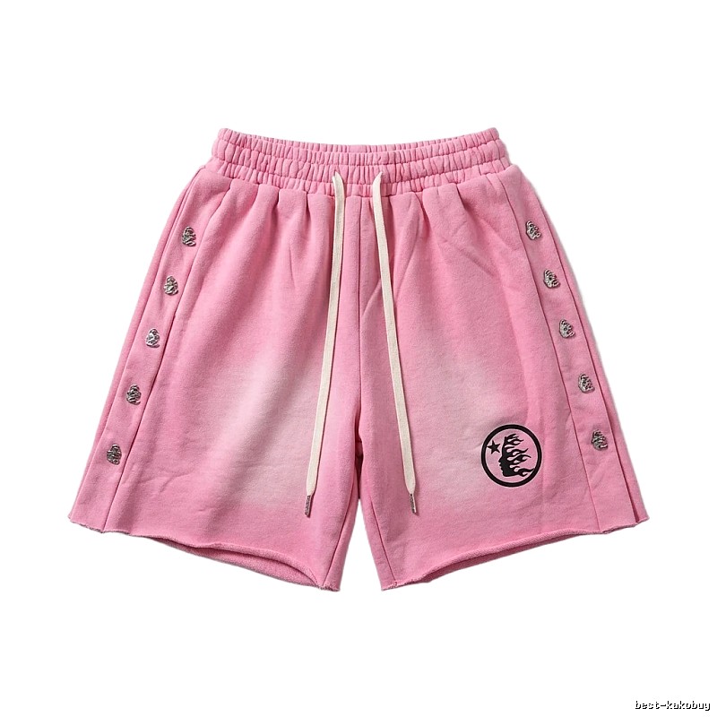 Hellstar dark style pink shorts
