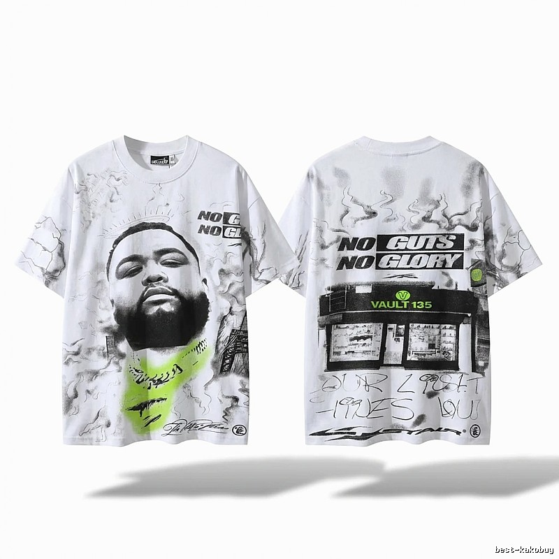 Hellstar Graffiti Style White T-shirt