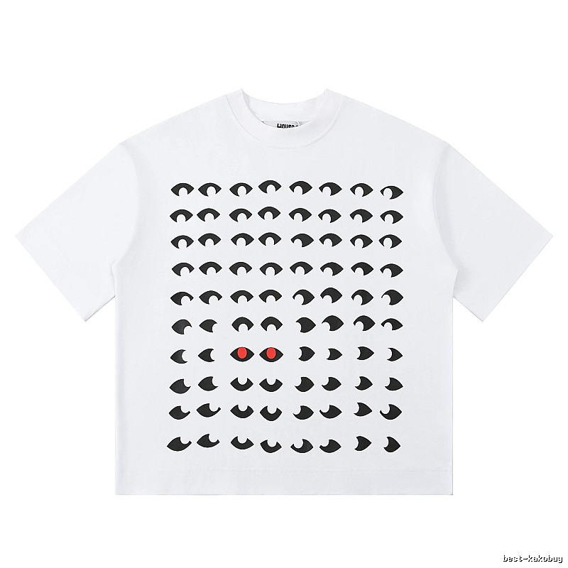 House of Errors Eye Print White T-shirt