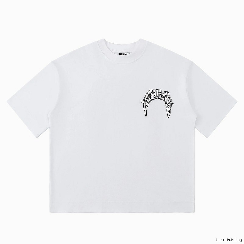 House of Errors Trendy White Short-sleeve Shirt