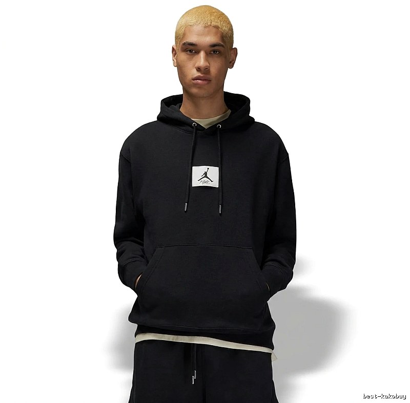 Jordan basic black hoodie