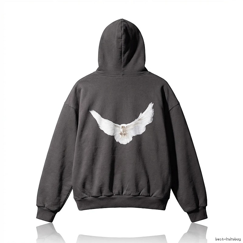 Kanye Grey Wings Hoodie
