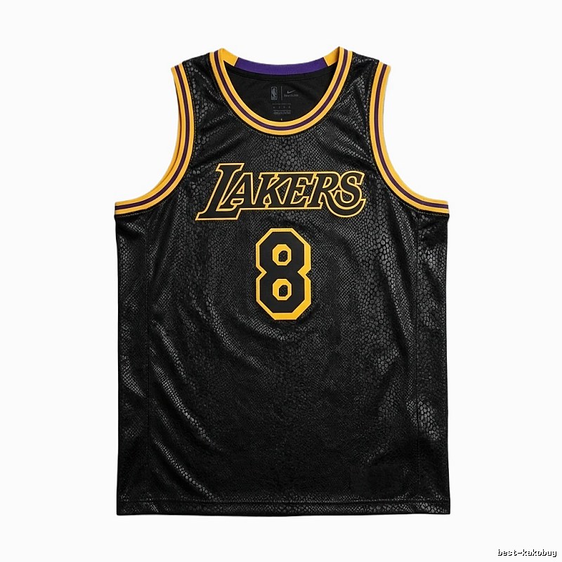 Kobe Lakers No. 8 black vest