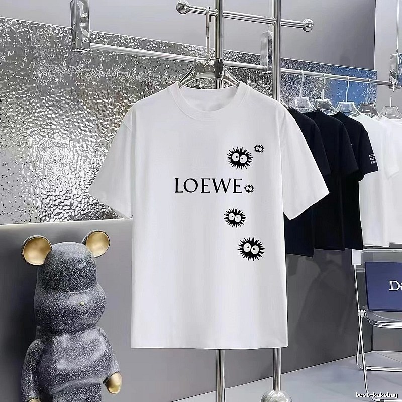 LOEWE Elf Co-branded Trendy Style White T-Shirt