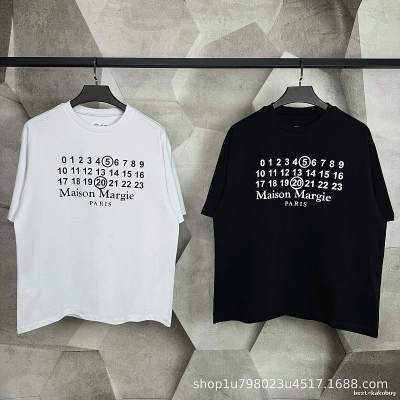 Maison Margiela digital printed style T-shirt