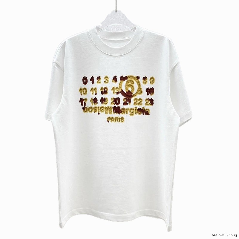 Maison Margiela Number Series High-Street White T-Shirt