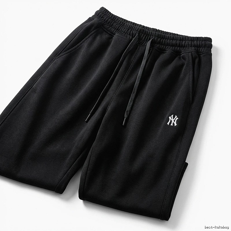 MLB Basic Style Casual Black Sweatpants