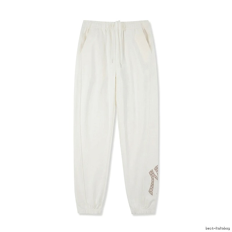 MLB casual style white sweatpants