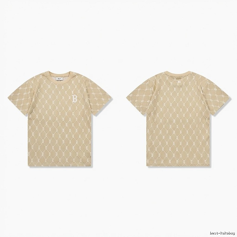 MLB Old Flower Style Beige T-shirt