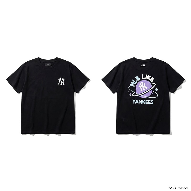 MLB Planet Style Black T-shirt