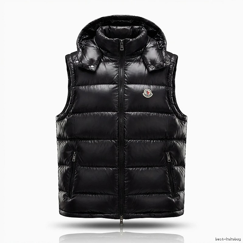Moncler Black Trendy and Cool Down Vest